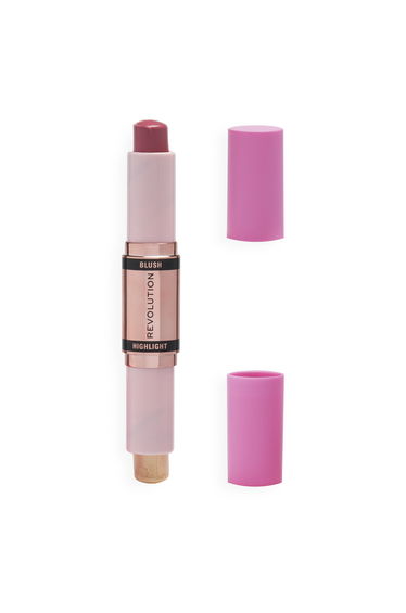 Revolution Blush & Highlight Stick Mauve Glow