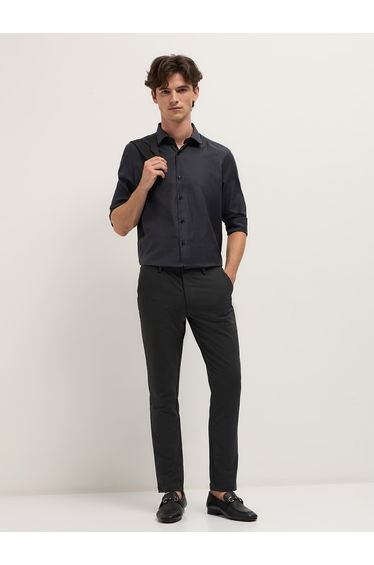 Men Woven Striped Tailored Fit Formal Shirt