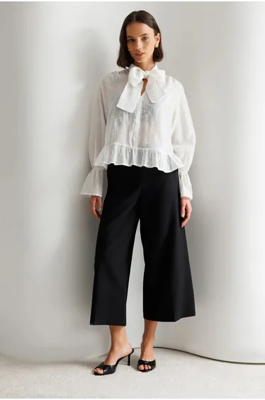 MIXRAY Cotton Blouse