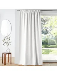 Voda Double-Sided Single Blackout Curtain with Gathered Header