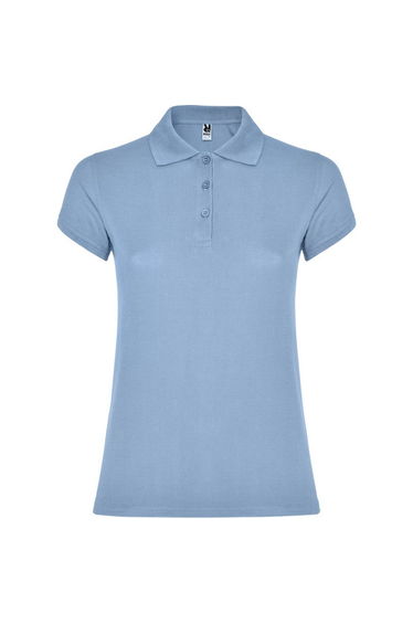 Roly Womens/Ladies Star Polo Shirt - Sky Blue