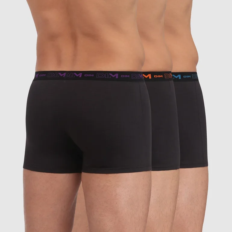 Pack of 3 Stretch Cotton Hipsters - 3