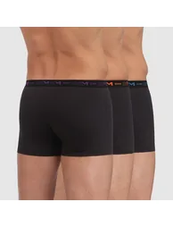 Pack of 3 Stretch Cotton Hipsters - 3