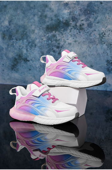 Ds Mithril White Blue Powder Kids Sneakers