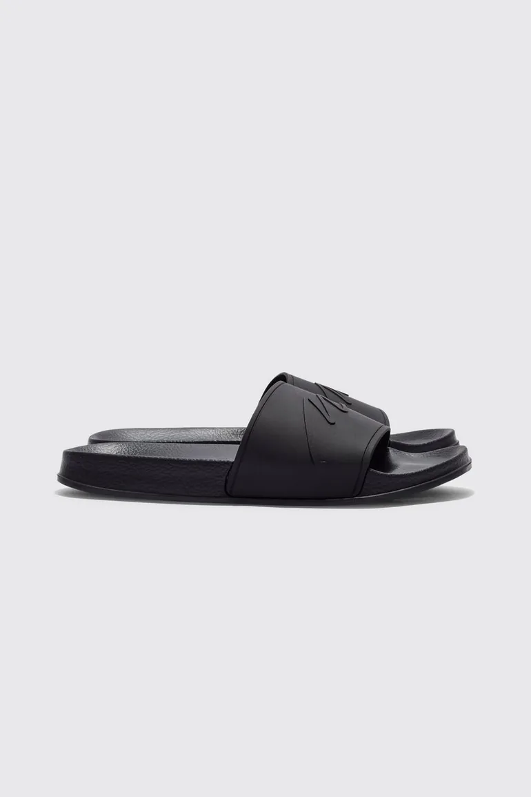 Man Script Slider - black - 1