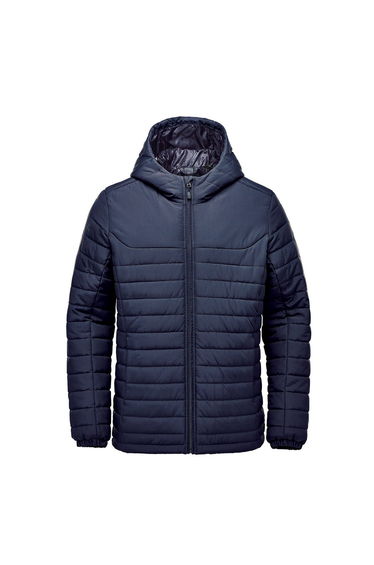 Stormtech Mens Nautilus Quilted Hooded Jacket - Navy