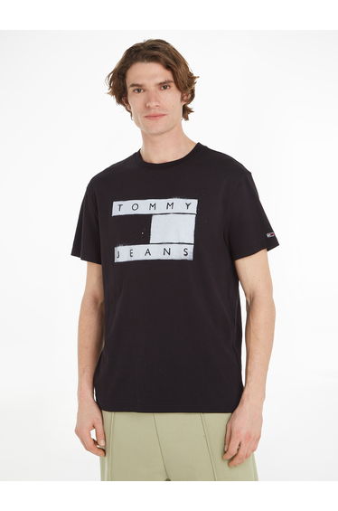 Tommy Jeans TJM CLSC SPRAY FLAG TEE