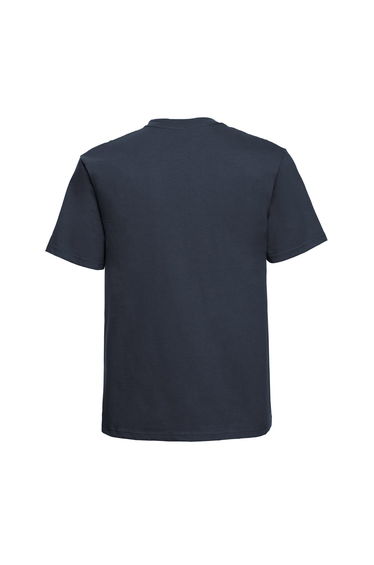 Russell Mens Classic Combed Cotton Heavyweight T-Shirt - French Navy