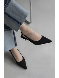 Cuesta Women's Heeled Suede Shoes - 2