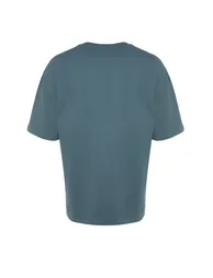 T-Shirt - Blue - Relaxed fit - 7
