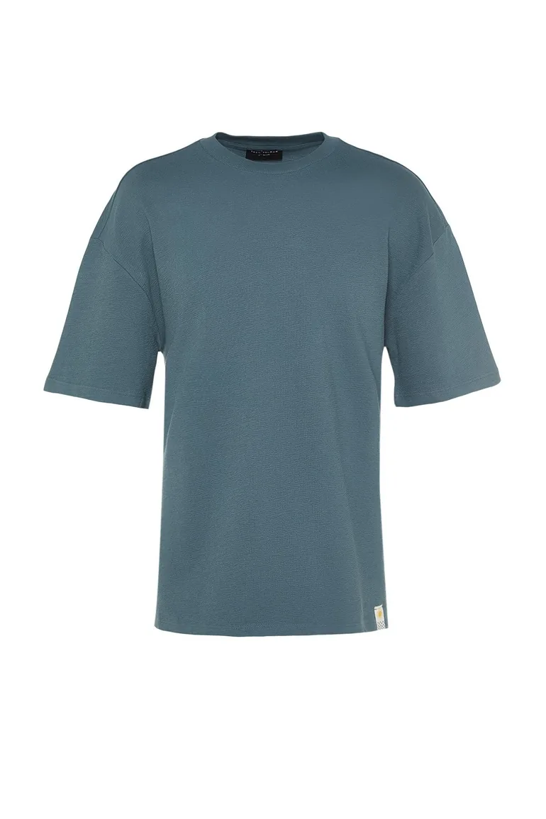 T-Shirt - Blue - Relaxed fit - 6