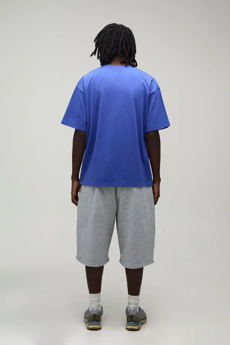 Afterlight Tonal Glow In The Dark Printed Short Sleeve T-shirt - electric blue - 2