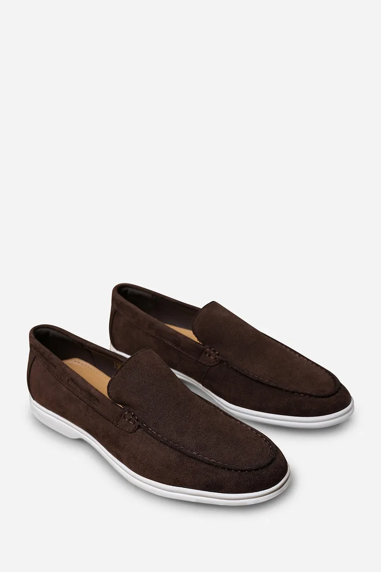 Trent Suede Slip On Easy Loafer - 1