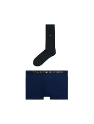 Original Trunk Print & Sock Set Gold/Navy - 1