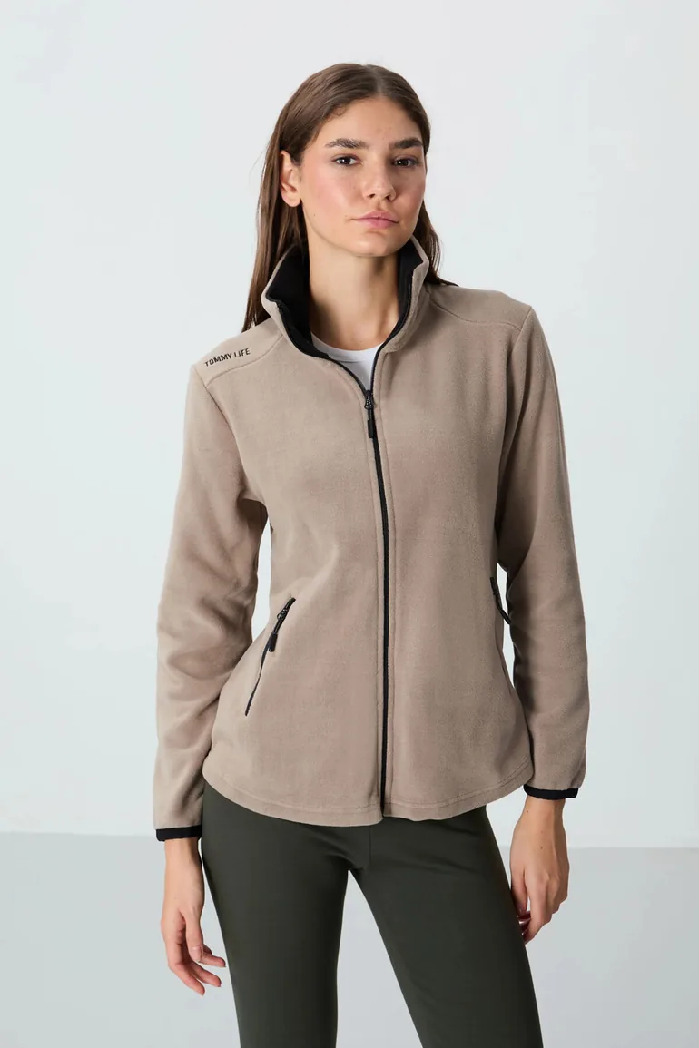 TOMMY Women's Plush Zip-Front Sweatshirt - 2