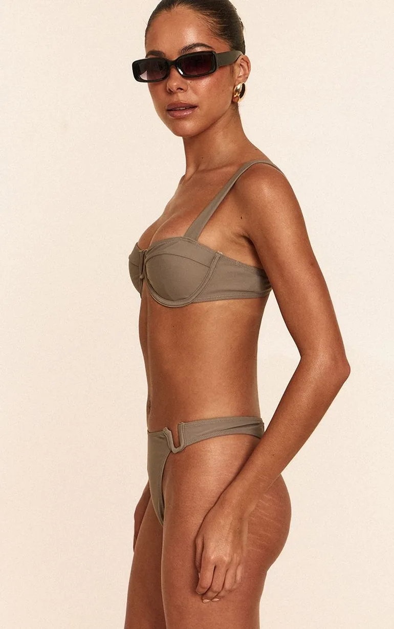 Mushroom U Bar Tanga Bikini Bottoms - 3