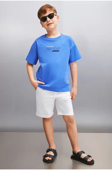 HALDOR  Saks Blue T-Shirt