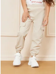 Butterfly Printed Drop Shoulder T-shirt and Cargo Pant Set - 4