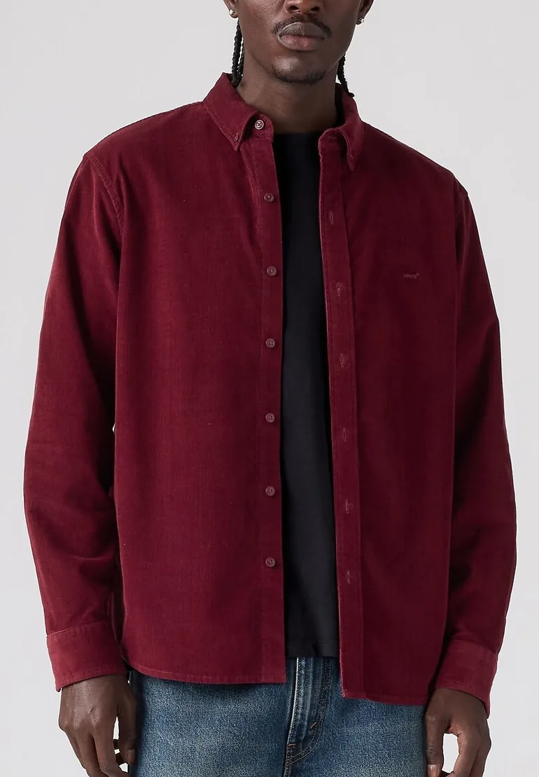Relaxed Oxford Shirt with Button-Down Collar