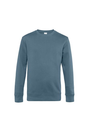 B&C Mens King Sweatshirt - Dusty Blue