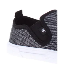 Textured Slip-On Flat Shoes - 4