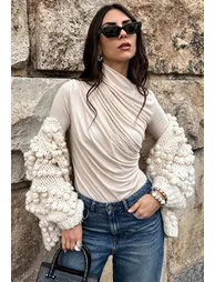 توب بيج بأكمام طويلة