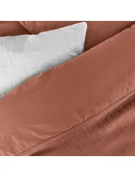 Annaba Two-Sided Washed Linen and Cotton Pillowcase - 4
