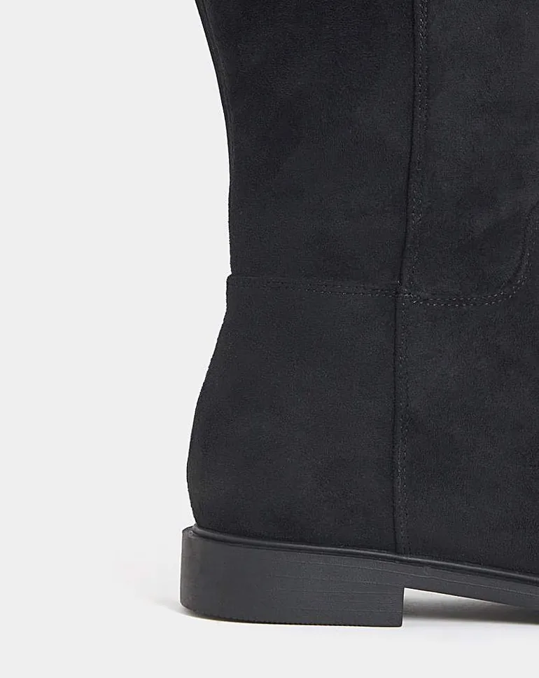Flat Knee High Stretch Boot Ex Wide CP - 3
