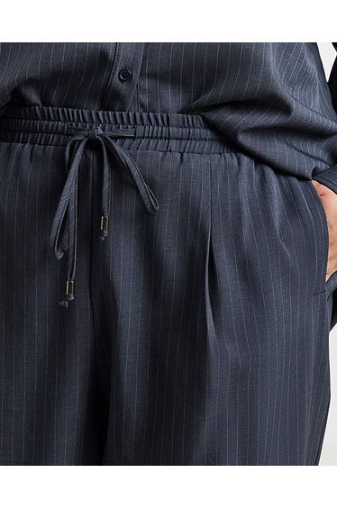 Simply Be Pinstripe Peg Leg Trousers product thumbnail 4