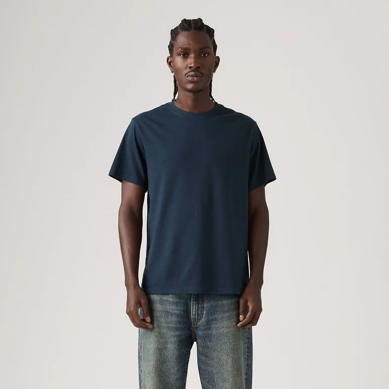 Short Sleeve T-Shirt with Tone-On-Tone Logo - 2