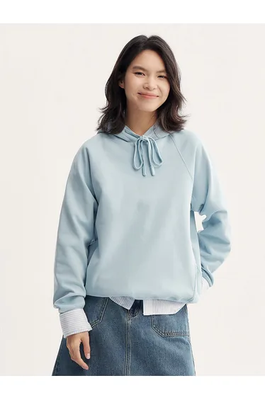 Women's Hoodie With A Embroidery