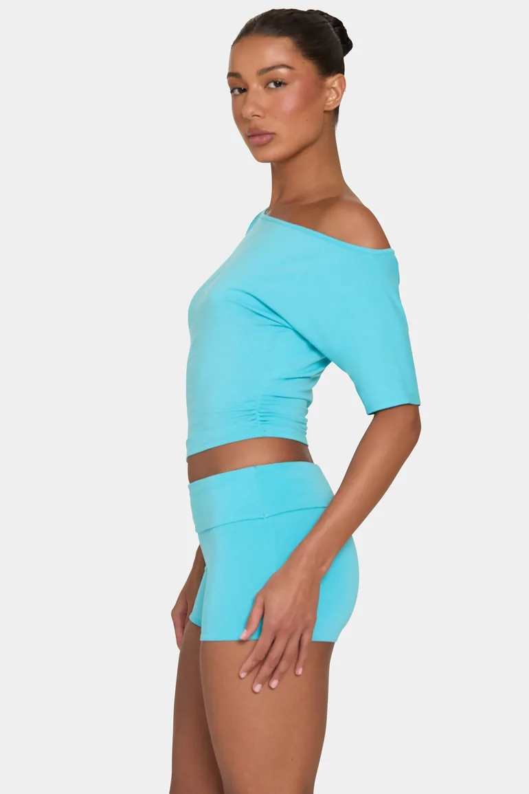 ButterCloud™ Shorts in Aqua - 2