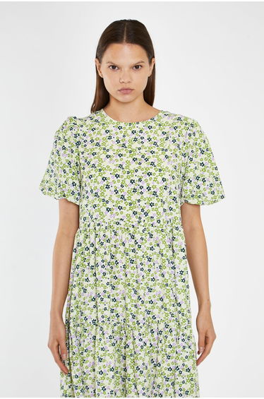 Retro Daisy Tiered Midi-Dress product thumbnail 2