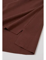 Daily Comfort Sleeveless Top and Straight-Leg Pants Set in Brown - 4