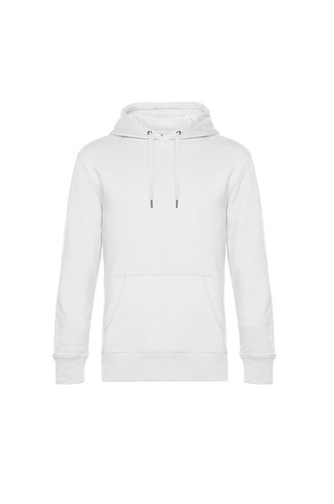 B&C Mens King Hoodie - White