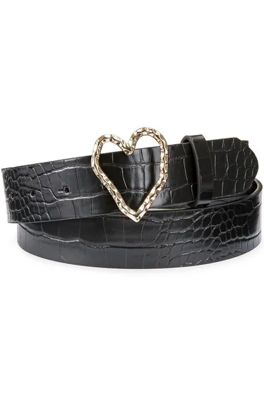 Recycled Mock Croc Belt