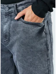 Men Washed Relaxed Fit Mid Rise Jeans - 3