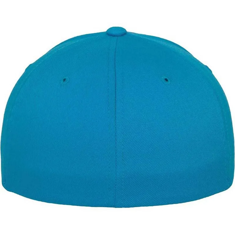 Yupoong Mens Flexfit Fitted Baseball Cap - Hawaiian Ocean - 2