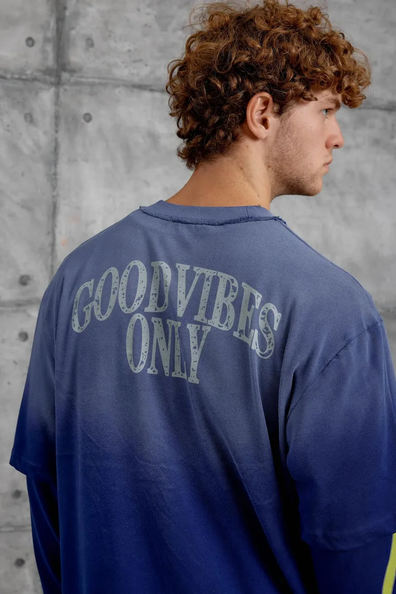 NOMARC Oversized Printed Crew Neck Sweatshirt - 2