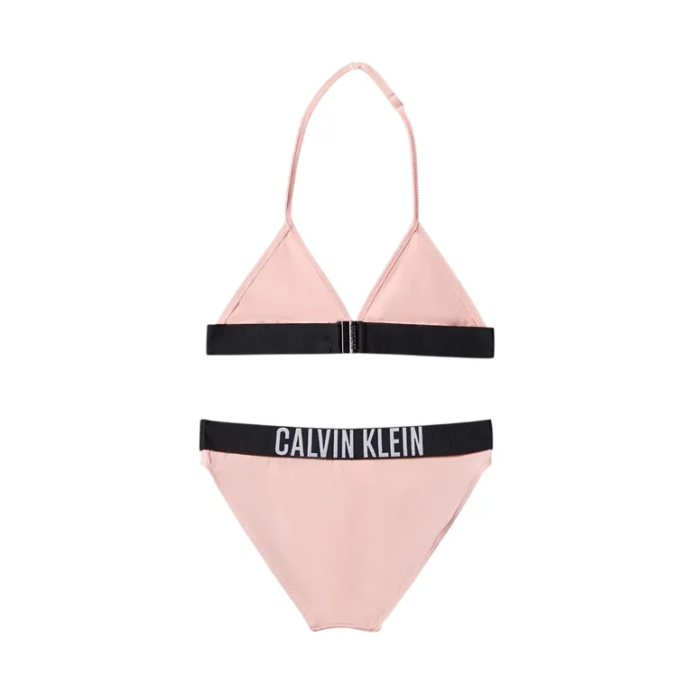 Calvin Klein Girls Triangle Cups Two-Piece Swimsuit - Pink - 1