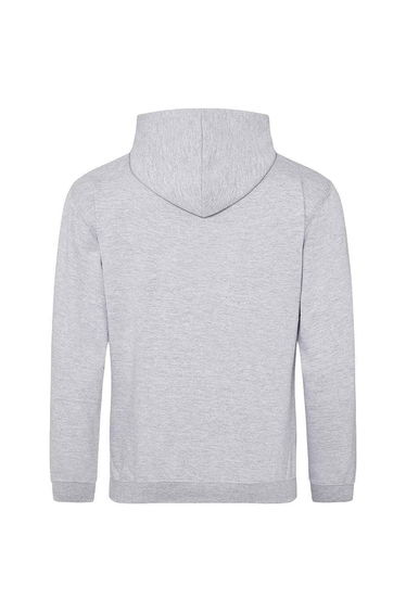 Awdis Mens Just Hoods Heather Organic Hoodie - Heather Grey product thumbnail 2