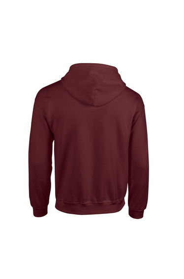 Gildan Mens Heavy Blend Full Zip Hoodie - Maroon product thumbnail 2
