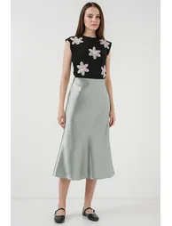 BDART Elastic A-Form Fit Midi Skirt