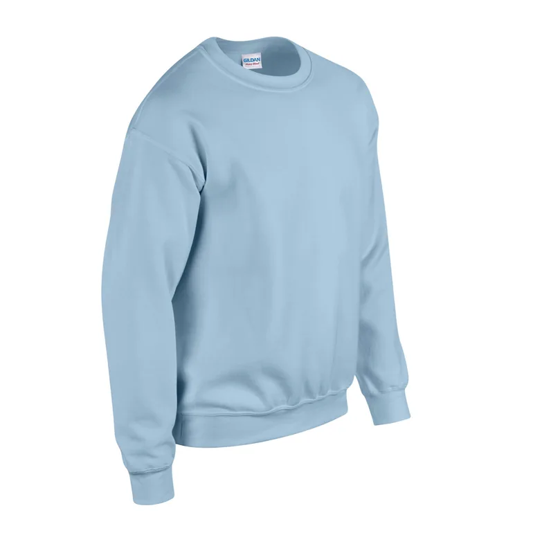 Gildan Mens Heavy Blend Sweatshirt - Light Blue - 2