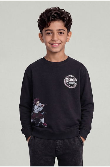 Anime Graphic Sweatshirt