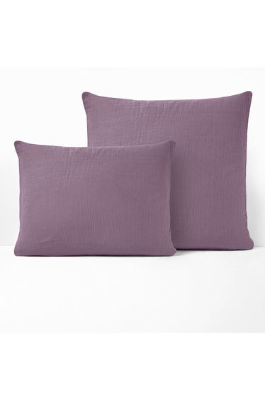 Kumla Plain 100% Cotton Muslin Pillowcase