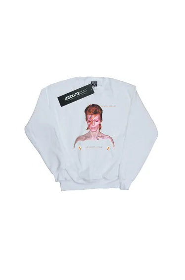 David Bowie Boys Aladdin Sane Version Sweatshirt - White