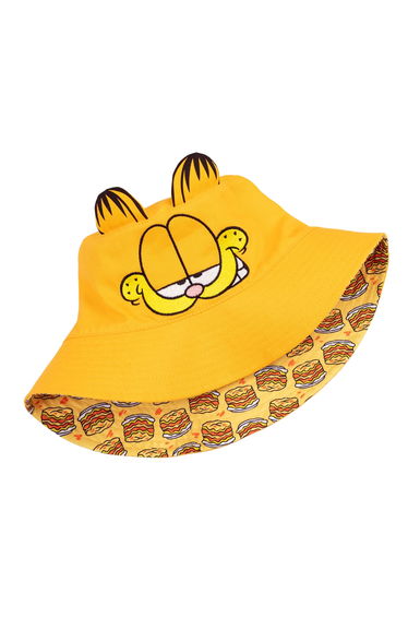 Garfield Unisex Adult Lasagne Bucket Hat - Orange