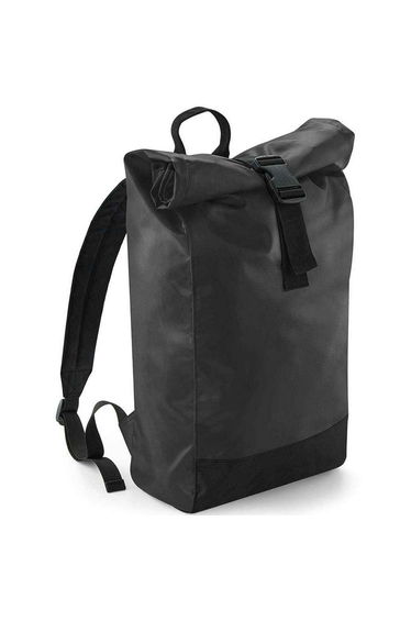 Bagbase Roll Top Backpack - Black