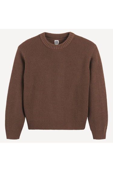 Chunky Knit Jumper/Sweater with Crew Neck